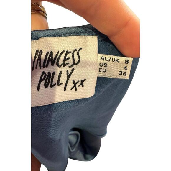 Satin Princess Polly Crop Size 4 - #47 - Picture 3 of 3